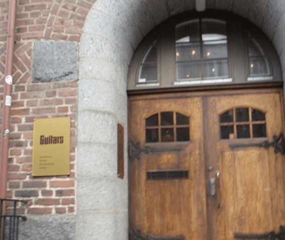 Foto do blog Museu da Guitarra em Umea