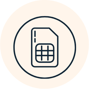 Foto do serviço Chip Internacional